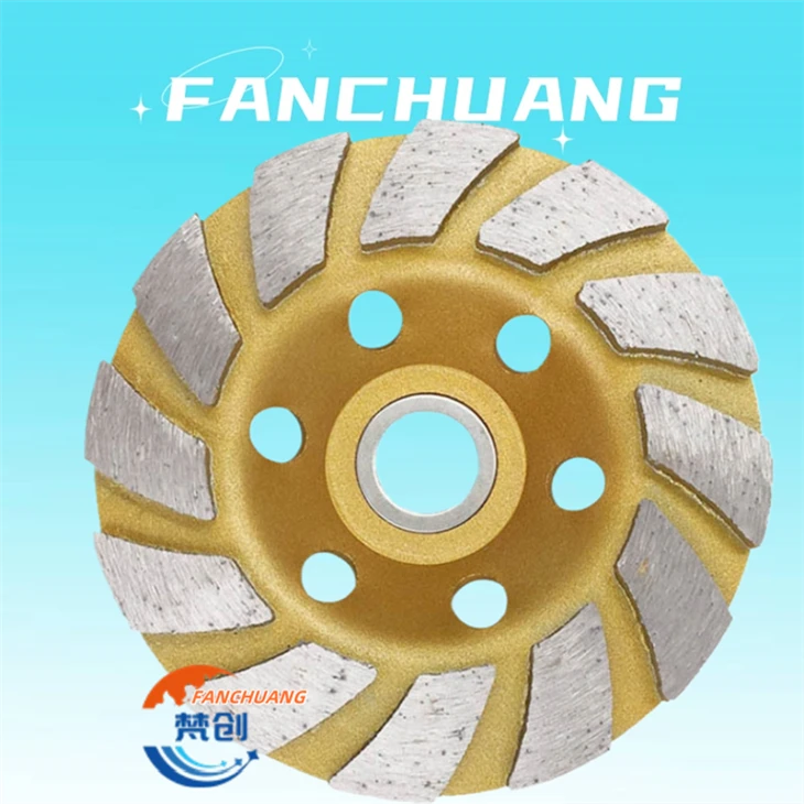 4-Inch Diamond Grinding Cup Wheel Concrete Turbo For Angle Grinder