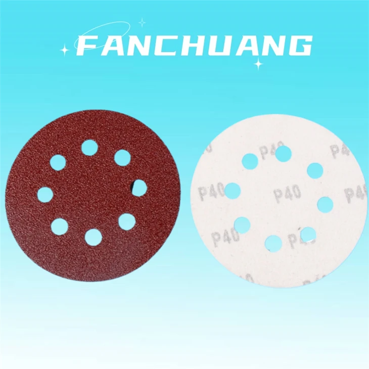 5'' 125mm Self Adhesive Sanding Discs,8Hholes
