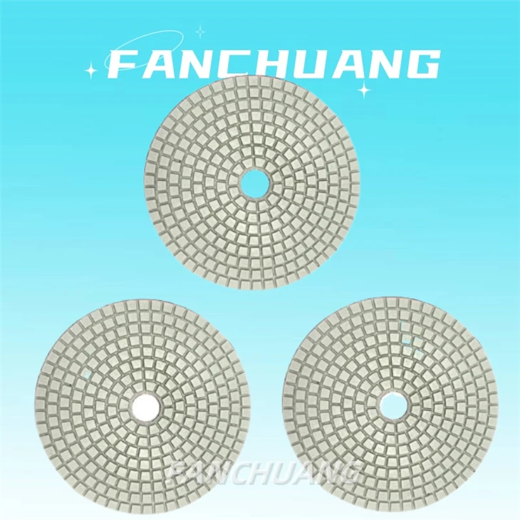 Polishing Pads Diamond Grits 100mm Wet Polishing Pad