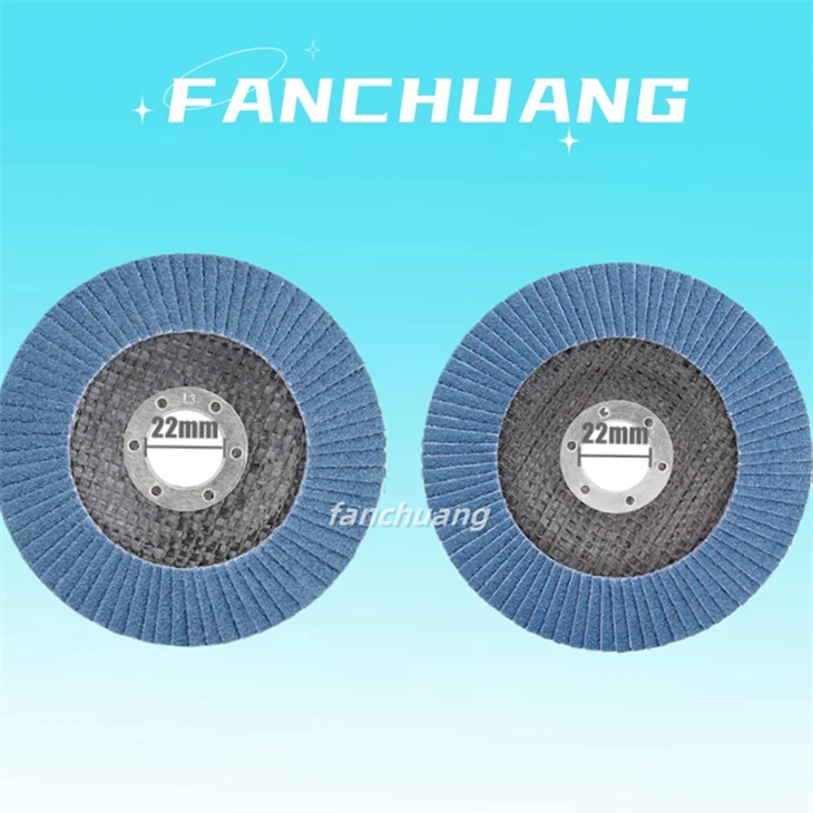 115X22.23mm Flap Disc Zirconia Oxide From China