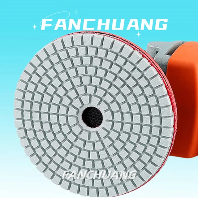 Wet Flexible Diamond Resin Polishing Pads For Granite