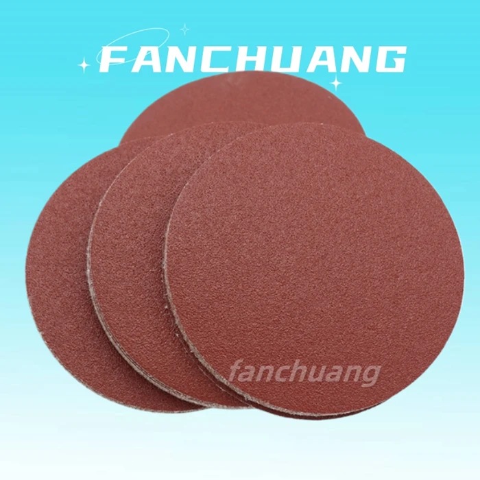 Polishing Sandpaper Disc Red Sand Sheets