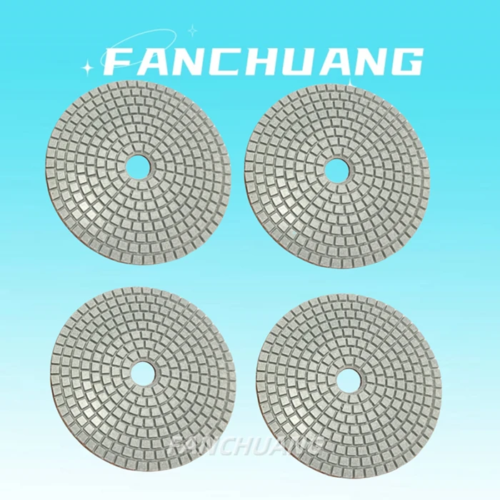 Resin Bond Stone Polishing Tools 3 Step Polishing Pads Marble Granite Quartz