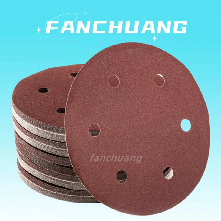 Round Sand Paper Sanding Disc 9inch 6holes