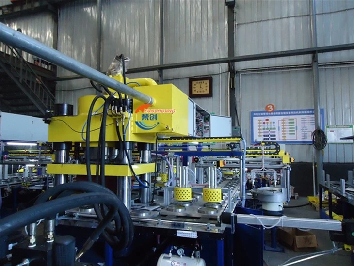 150-230mm Pusher Type Cutting Disc Making Machine