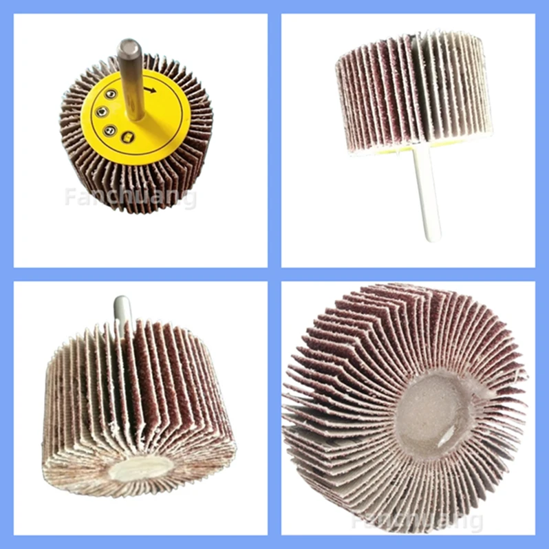 Mounted Flap Wheel for Drilling Installation Mounted Flap Wheel for Drilling Installation