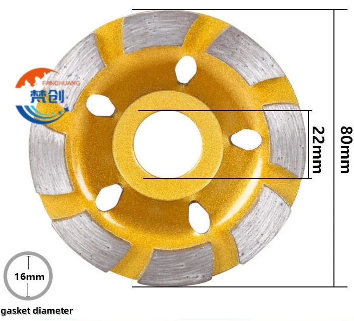 80mm Concrete Grinding Wheel