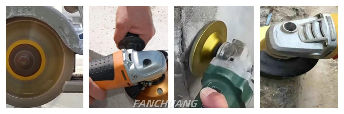 APPLICATION OF DIAMOND GRINDING WHEEL