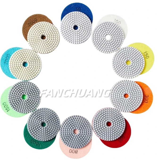 Resin Bond Wet or Dry Diamond Polishing Pads Resin Bond Wet or Dry Diamond Polishing Pads