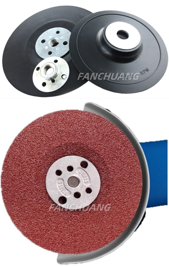 Installation of alumina fiber disc Installation of alumina fiber disc