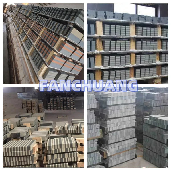OIL STONES IN WAREHOUSE