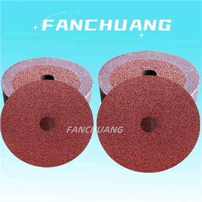 5 '' Angle Grinder SiLing Disc de fibra de resina de óxido de aluminio con 7/8 '' Arbor