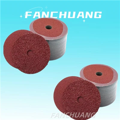 Discos de fibra de molienda de lijado de resina de óxido de aluminio