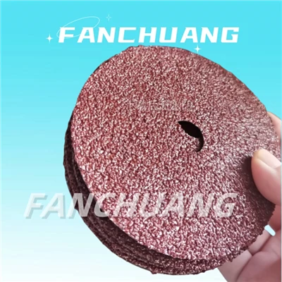 Hecho en el disco de fibra de porcelana con óxido de aluminio